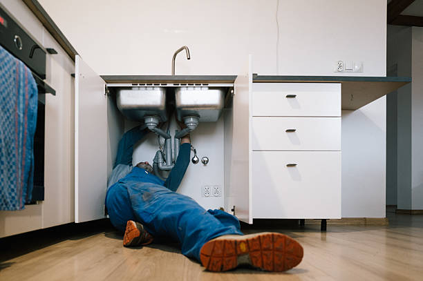 Professional Plumbing technician working in Hidden Valley Lake, CA